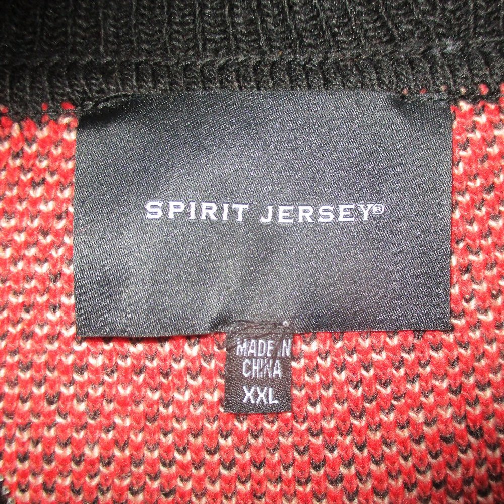 NWT SPIRIT JERSEY ~ WRATH SCORPION CARDIGAN SWEATER ~ XXL ~ ZIPPER ~ POCKETS - Picture 9 of 9